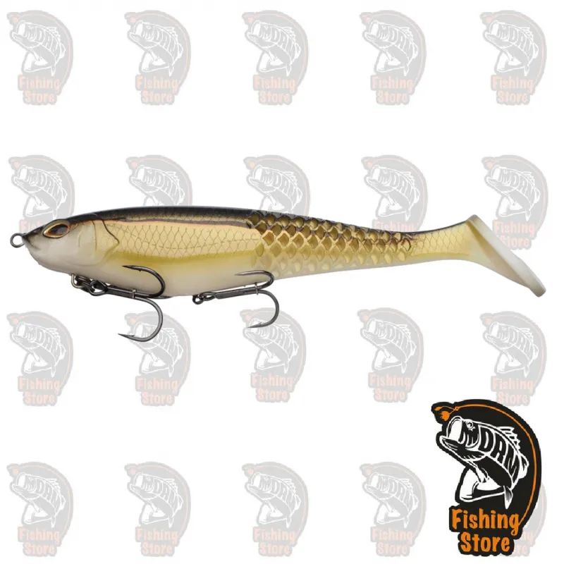 Gold Shad Berkley PowerBait CullShad Shallow de 20cm pesca Madrid DRM