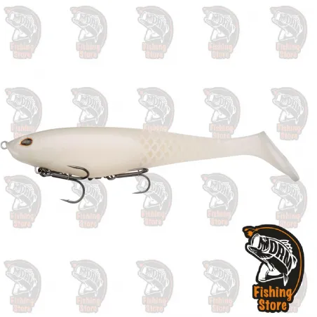 Albino Berkley PowerBait CullShad Shallow de 20cm pesca Madrid DRM