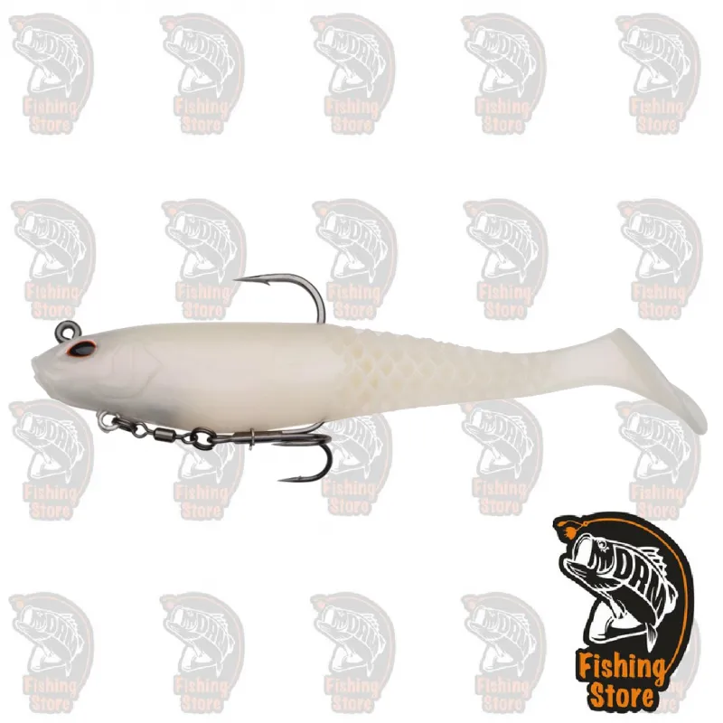 Albino Berkley PowerBait CullShad Deep 15 cm pesca Madrid DRM
