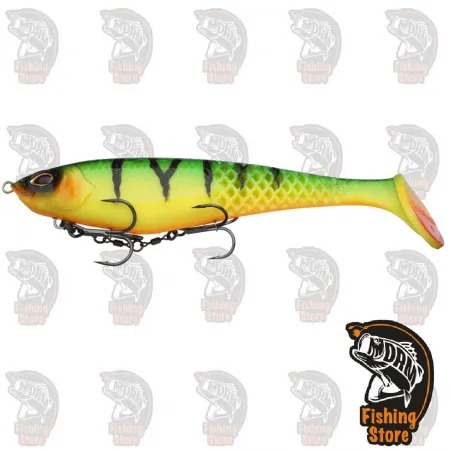20 cm Firetiger Berkley PowerBait CullShad Deep pesca Madrid DRM