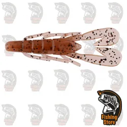 Vinilo pesca bass 013 Pumpkin Zoom Ultravibe Speed Craw DRM Madrid
