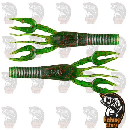 208 Watermelon Red Flake  Gary Yamamoto Fat Baby Craw Flotante DRM