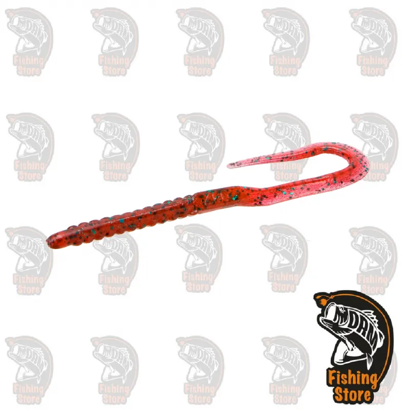 Lombriz Vinilo 021 Red Bug  U-Tales 6 3/4 Zoom tienda pesca Madrid DRM