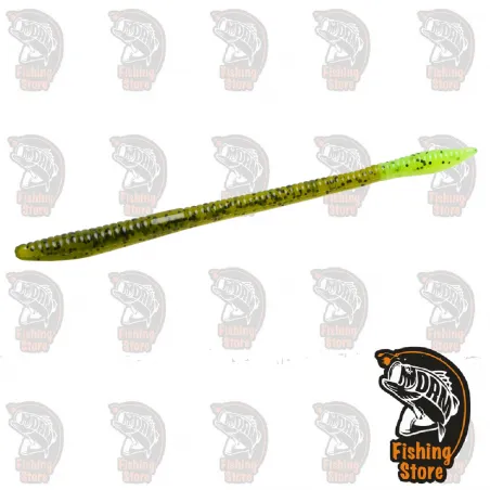 051 watermelon Chartreuse Trick Worm 6,5" ZOOM Tienda Pesca Madrid DRM