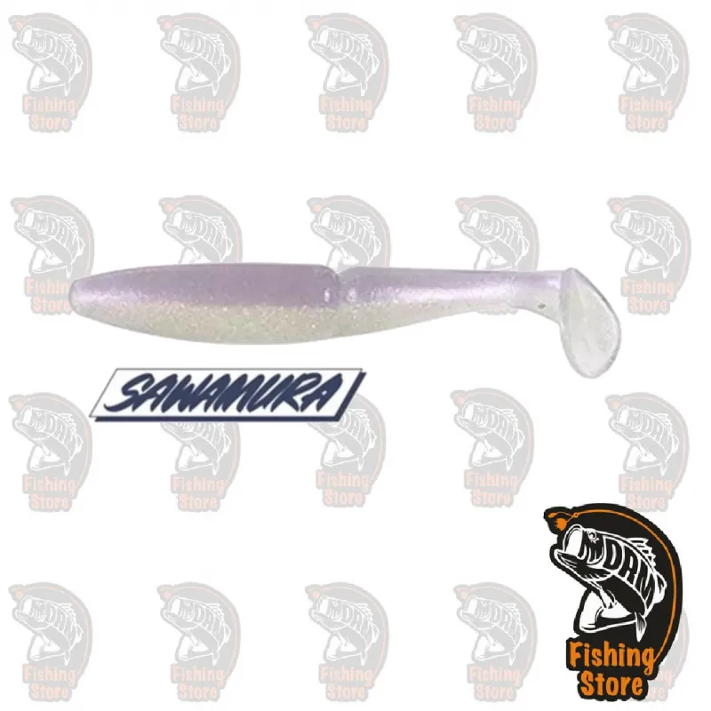 Vinilo 6´´ 114 Ghost Purple  Sawamura One up shad tienda pesca Madrid