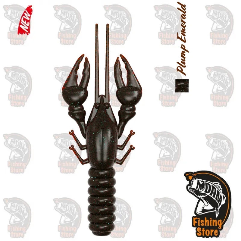 Vinilo de pesca AGR Finesse Craw Plump Emerald Tienda Madrid DRM