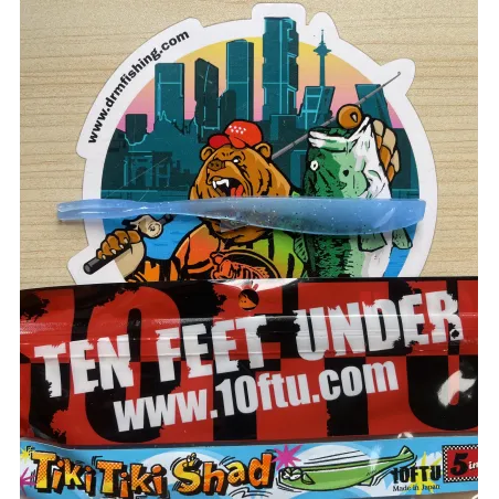 Señuelo pesca sonda tiempo real 5American Shad Tiki Tiki Shad  Madrid