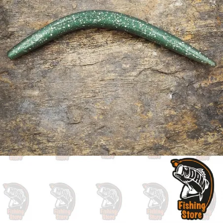 Vinilo pesca Wacky Black Bass Multistick 5 Alburno destructorbaits DRM