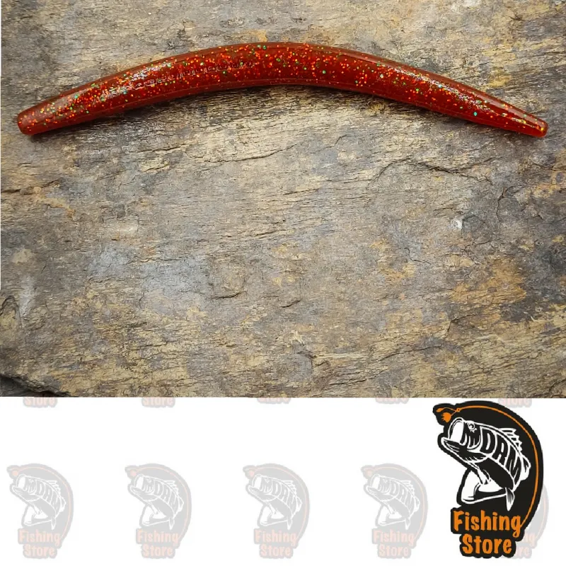 Vinilo pesca Wacky Black Bass Multistick 5 Alburno destructorbaits DRM