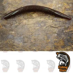 Vinilo pesca Wacky Black Bass Multistick 5 RedWine destructorbaits DRM