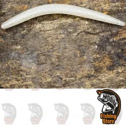 Vinilo Wacky Black Bass Multistick 5 Special White destructorbaits DRM