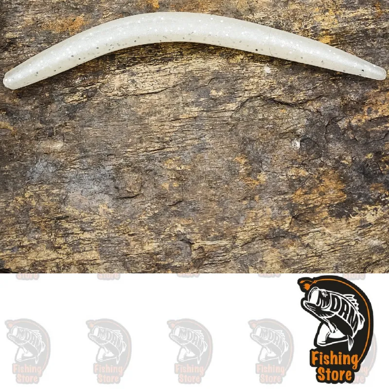 Vinilo Wacky Black Bass Multistick 5 Special White destructorbaits DRM