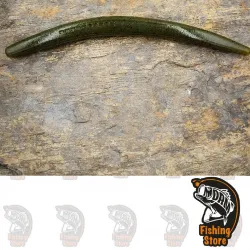 Vinilo pesca Wacky Bass Multistick 5 Olive Pepper destructorbaits DRM