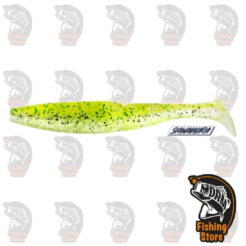 Vinilo 10´´ 071 Yellow Chart  Sawamura One up shad tienda pesca Madrid
