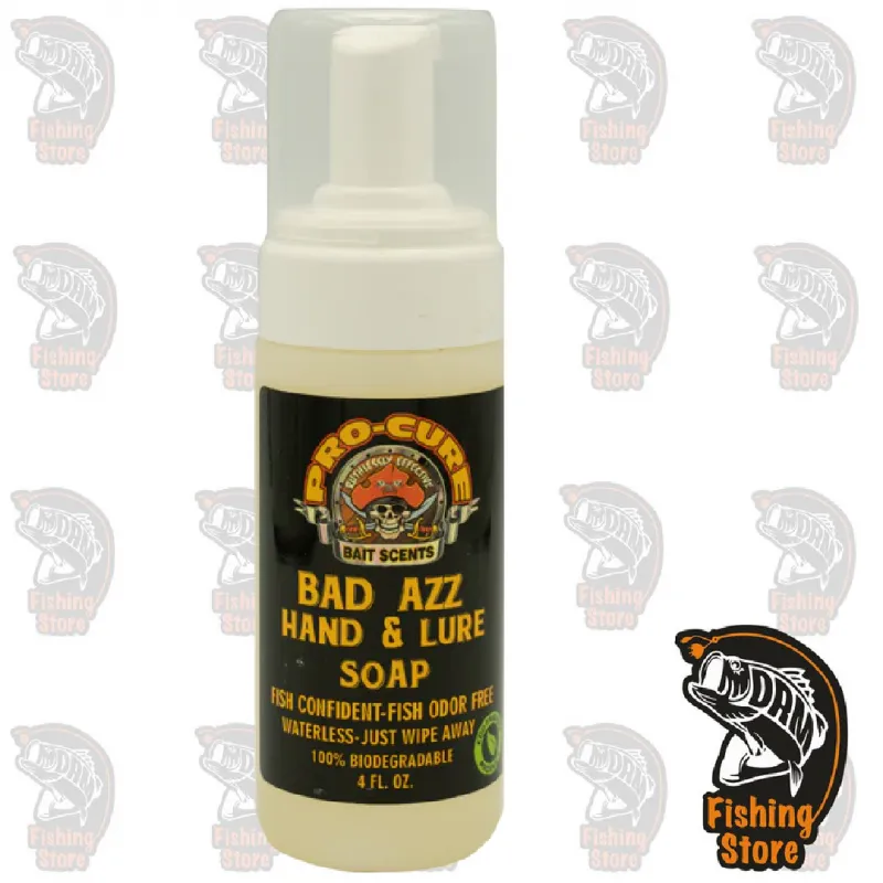 Jabón Pro-Cure  BAD AZZ HAND & LURE SOAP Tienda pesca Madrid DRM