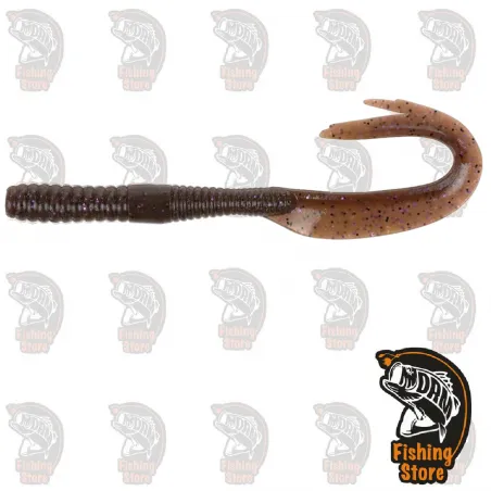 IHWT6CP Cinnamon Purple Señuelo Hart Worm Tail Vinilo pesca Madrid DRM