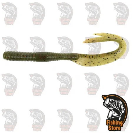 IHWT6WR Watermelon Red Señuelo Hart Worm Tail Vinilo pesca Madrid DRM