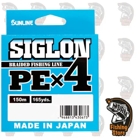 Línea 25 lb Sunline Siglon PE X4  Trenzada Tienda Pesca Madrid DRM