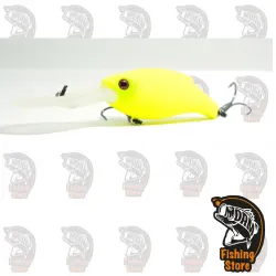 Matt Super Lemon Señuelo Detour Mogul Crank 65 SDR tienda pesca DRM