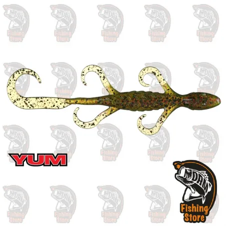 Vinilo salamandra Watermelon Red Flake Yum 4 Lizard tienda pesca DRM
