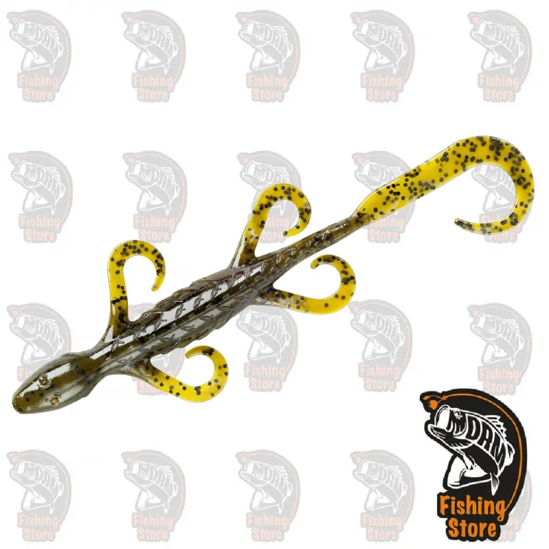 Vinilo salamandra Green Pumpkin Yum 4 Lizard tienda pesca DRM