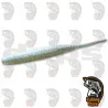 4''  31- White Clear Silver Flake  Deathadder Deps Pesca Madrid DRM
