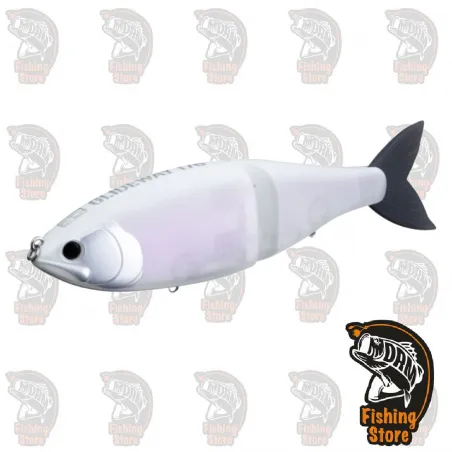 Señuelo Glideway 176 Swimbait Republic 36 Matte White   DRM Madrid