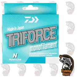 Hilo Daiwa Triforce 0.16  bajo de línea pesca Lucio Tienda Madrid DRM