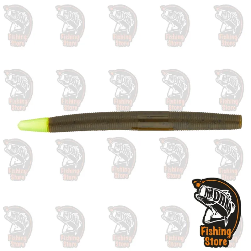 Vinilo lombriz  Dinger  YUM 4 ´´ 59 Stick Worm Tienda Pesca Madrid DRM