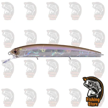 Jerkbait HF76 Osp Asura II SP 92.5mm Señuelo de pesca Black Bass DRM