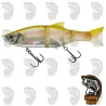 Señuelo 703 Ghost Chrome Wakasagi  Swimbait 190 F Molix  Madrid DRM