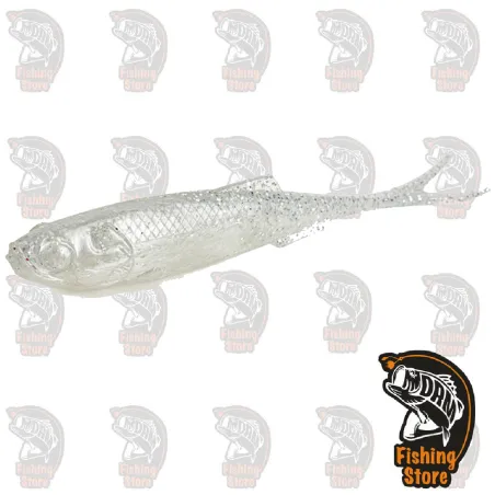 Vinilo pesca Molix RT Fork Flex  4" 07 White Shad   tienda DRM Madrid