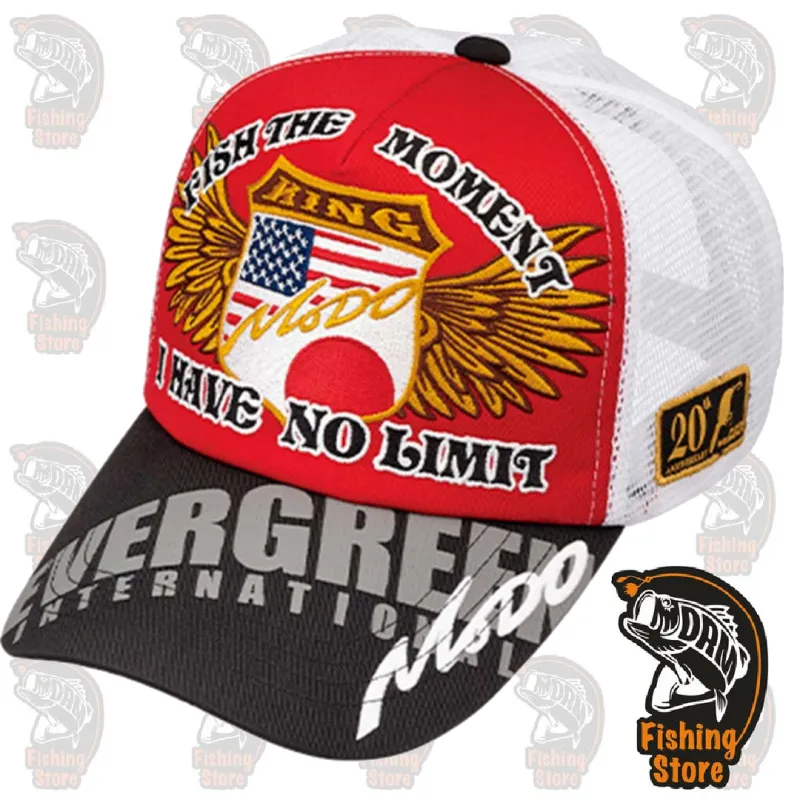 Gorra Ever Green Modo Mesh Cap Type2 20th Anniversary  Red White Black