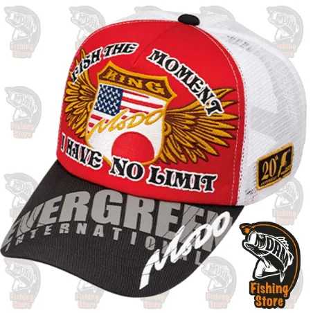 Gorra Ever Green Modo Mesh Cap Type2 20th Anniversary  Red White Black