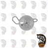 4 Gramos  Cabezas Cheburaska Tungsteno KK tienda pesca Madrid DRM