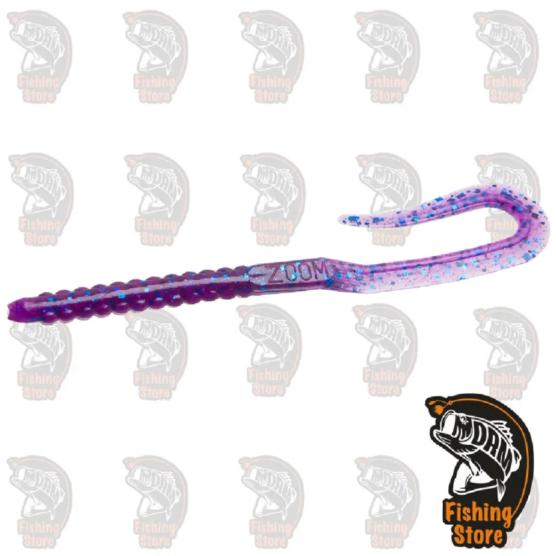 Lombriz Vinilo 003 Electric Blue U-Tales 6 3/4 Zoom tienda pesca DRM
