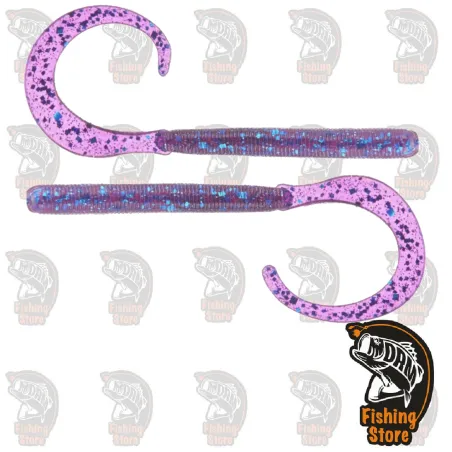 Vinilo Curly Tail 4" ZOOM  Tienda Pesca Black Bass  Madrid DRM Fishing