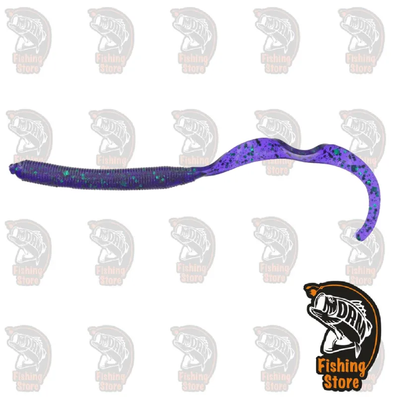 Vinilo Curly Tail 4" ZOOM  Tienda Pesca Black Bass  Madrid DRM Fishing