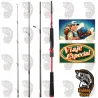 Caña viaje Daiwa Ballistic 804HFS 4 Tramos