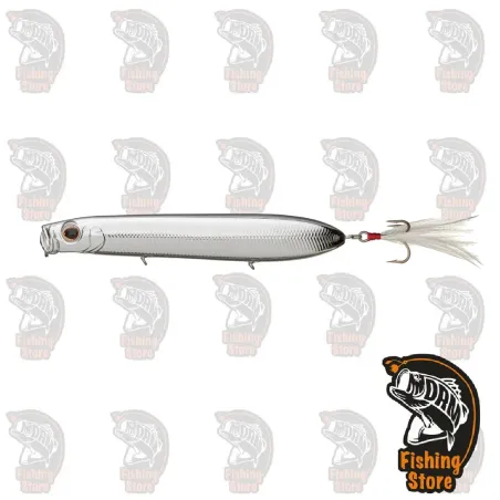 Señuelo pesca superficie 088 Showerblows 125 Evergreen Full Metal  DRM