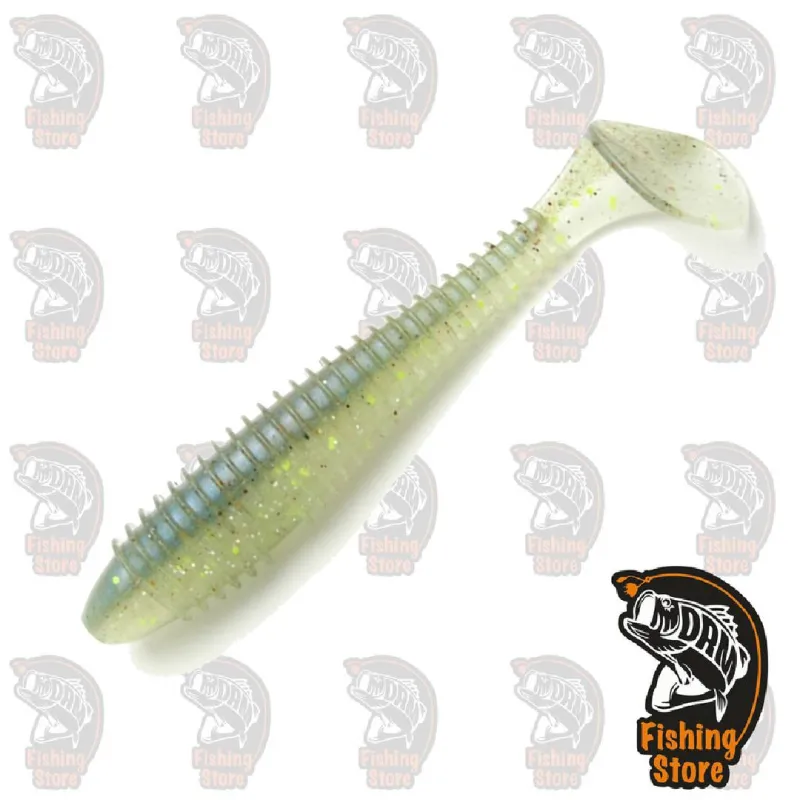 Keitech Swing Impact Fat 3.8" 426T Sexy Shad - Vinilo de Pesca