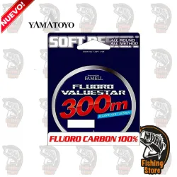 Yamatoyo Valuestar 300m 12Lb  Fluorocarbono 100% Japonés - DRM Fishing