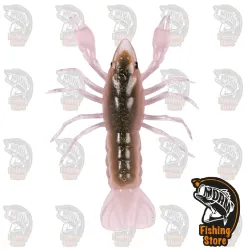 Señuelo LIVETARGET Crawfish CFU 2.8" - Realismo 3D