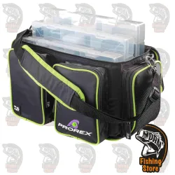 Bolsa de Pesca Daiwa Prorex L (Sac Leurre) con 3 Cajas Incluidas