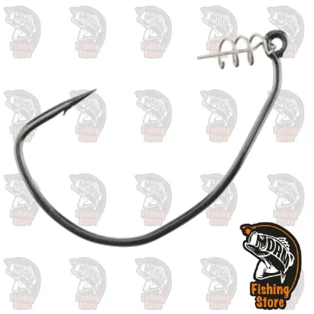 Anzuelo Owner Beast Twistlock 6/0 para pesca de Bass y Lucio .