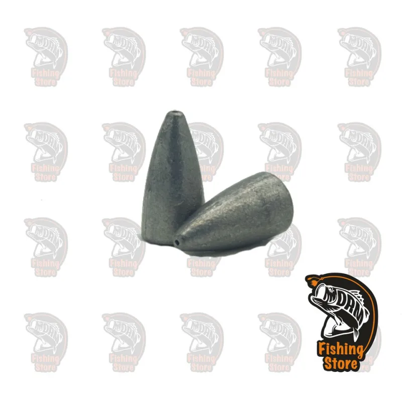 Plomos Bala Evia 1.75g | Lastre para Texas y Carolina | DRM Fishing