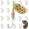 Cucharilla Evia 12FSS Oro Rojo 1 Sin Muerte | Compra en drmfishing