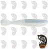 NetBait Whiptail Shad HexTek Albino Shad | DRM Fishing Store