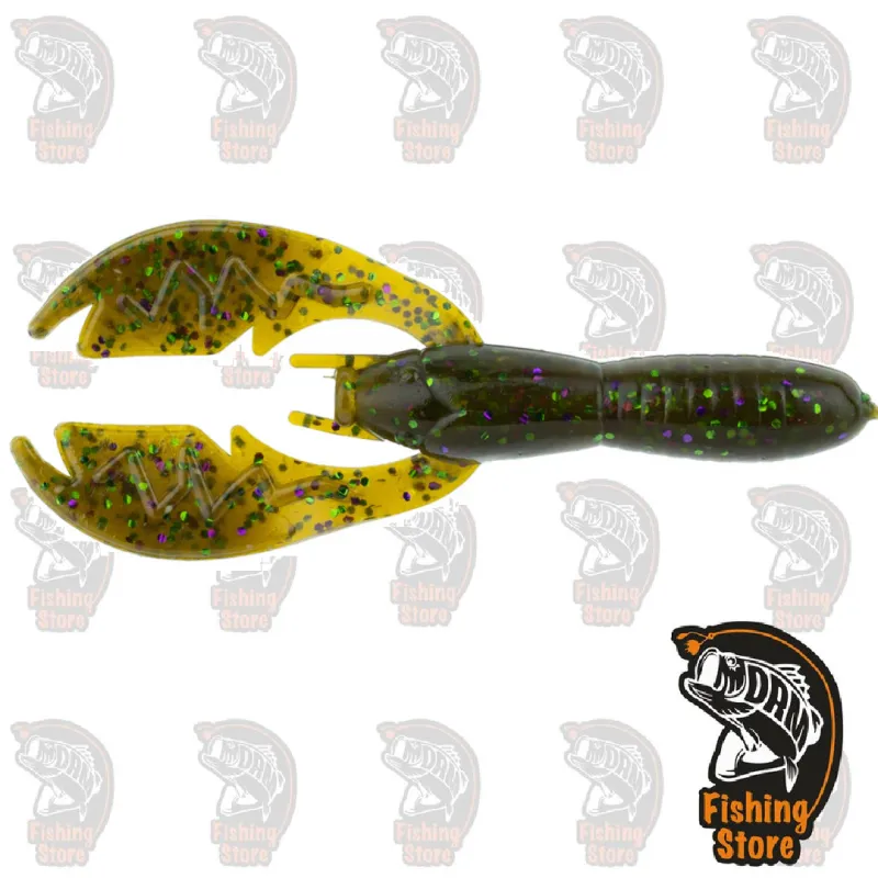 Vinilo NetBait Baby Paca Craw Green Pumpkin Candy | DRM Fishing