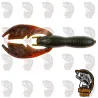 Vinilo NetBait Baby Paca Craw Green Pumpkin TX Red | DRM Fishing